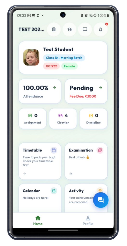EduNex Mobile App